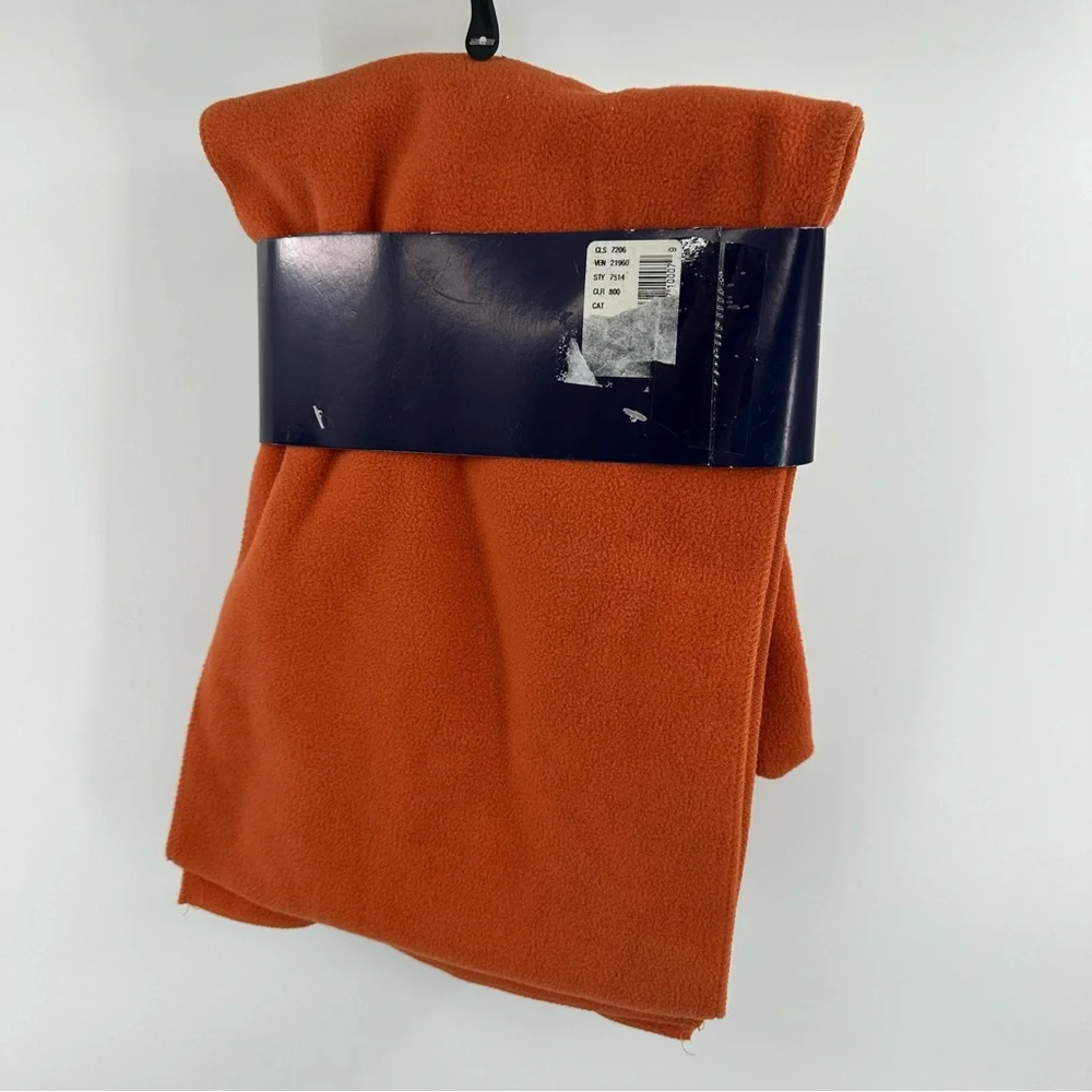 Bass‎ Orange Scarf Headband Gloves Fleece Set New in packaging